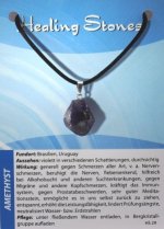 Amethyst Maxicard Healing Stones, R143-29