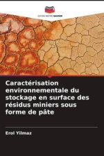 Caractérisation environnementale du stockage en surface des résidus miniers sous forme de pâte