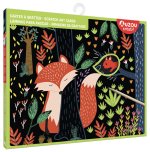 Cartes à gratter - forêt