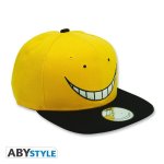 ASSASSINATION CLASSROOM - Snapback Cap - Black & Yellow - Koro x2*