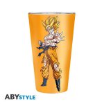 DRAGON BALL - Premium Large Glass - 400ml - Goku Saiyan - box x2
