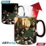 ATTACK ON TITAN - Mug Heat Change - 460 ml - TitanS3 -card x2 V2 79