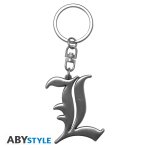 DEATH NOTE - Keychain 3D - L Symbol X4