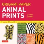 Origami Paper - Animal Prints - 8 1/4 - 49 Sheets