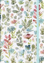 2027 Floral Watercolor Weekly Planner (16 Months, Sept 2026 to Dec 2027)