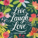 Live, Laugh, Love 2026 12 X 12 Wall Calendar