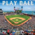Play Ball 2026 12 X 12 Wall Calendar