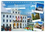 Weimar - Mit Plan durch das Jahr (Tischkalender 2026 DIN A5 quer), CALVENDO Monatskalender