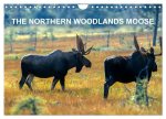 THE NORTHERN WOODLANDS MOOSE (Wall Calendar 2026 DIN A4 landscape), CALVENDO 12 Month Wall Calendar