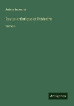 Revue artistique et littéraire