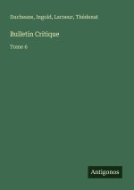 Bulletin Critique