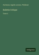 Bulletin Critique