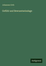 Gefühl und Bewusstseinslage