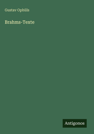 Brahms-Texte