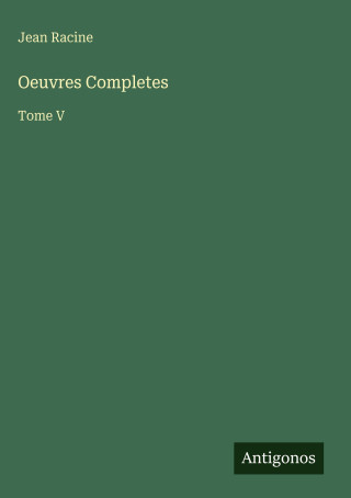 Oeuvres Completes