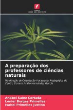 A preparação dos professores de ciências naturais