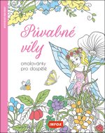 Půvabné víly Omalovánky pro dospělé