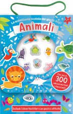 scintillante scatola dei giochi degli animali