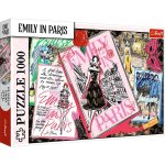 Puzzle 1000 elementów.Emily w Paryżu: Magazyn Mody