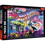 Puzzle 500 elementów. Hot Wheels: Lata 80te