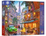 Puzzle 500 elementów. European Puzzle Championship Trefl Premium Plus Tea Time: Kawiarnia w Paryżu
