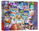 Puzzle 500 elementów.European Puzzle Championship Trefl Premium Plus Tea Time: Wspomnienia z podróży