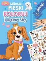Milusie pieski. Koloruj i baw się