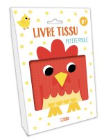 LIVRE TISSU BEBE PETITE POULE