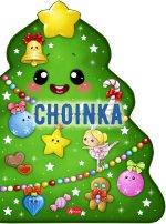 Choinka. Sztancowane świąteczne
