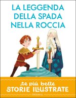 leggenda della spada nella roccia. Stampatello maiuscolo.
