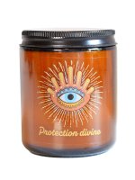 Bougie lithothérapie parfumée Protection divine