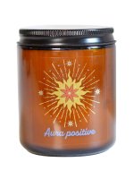 Bougie lithothérapie parfumée Aura positive