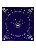 Nappe de divination bleue Message à l'univers