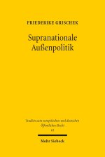 Supranationale Außenpolitik