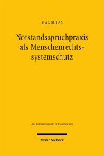 Notstandsspruchpraxis als Menschenrechtssystemschutz