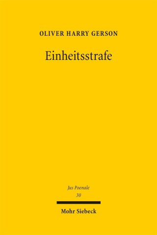 Einheitsstrafe