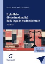 giudizio di costituzionalità delle leggi in via incidentale. Materiali