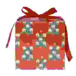 Geschenkpapier Tannenbäume, Rot, FSC MIX