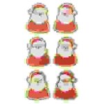 3D Sticker Weihnachtsmann FSC MIX