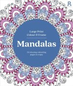 Large Print Colour & Frame - Mandalas