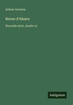 Revue d'Alsace