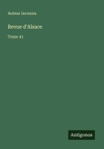 Revue d'Alsace