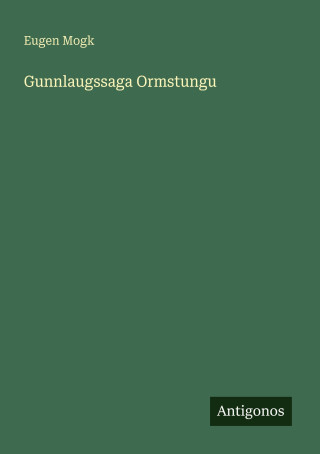 Gunnlaugssaga Ormstungu