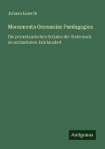 Monumenta Germaniae Paedagogica