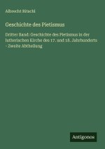 Geschichte des Pietismus