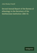 Second Annual Report of the Bureau of ethnology to the Secretary of the Smithsonian Institution 1880-81