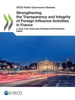 Strengthening the Transparency and Integrity of Foreign Influence Activities in France