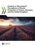 Content or Discontent? Perceptions of Social Protection in France, Germany and the United Kingdom
