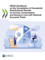 OECD Handbook on the Compilation of Household Distributional Results on Income, Consumption and Saving in Line with National Accounts Totals