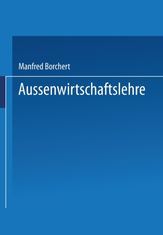 Außenwirtschaftslehre